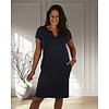 Donkerblauwe basic jurk van Gemma Ricceri