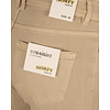 Beige high rise straight jeans van Norfy