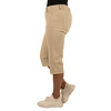 Beige high waist capri van Norfy