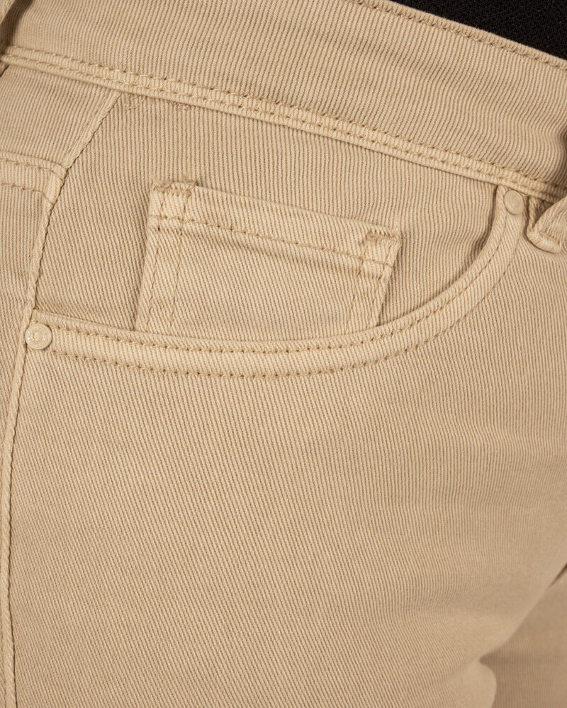Beige high waist capri van Norfy