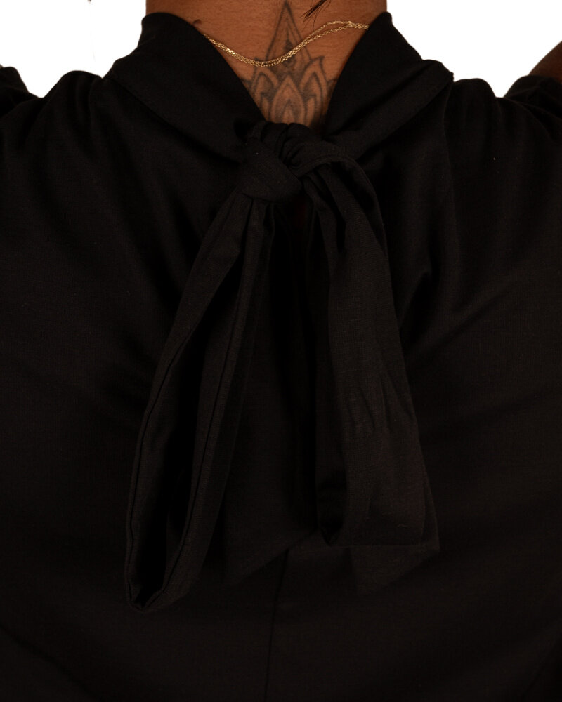 Zwarte mouwloze top van Mooij