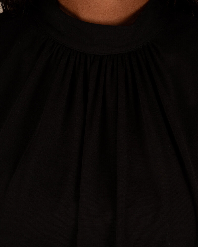 Zwarte mouwloze top van Mooij