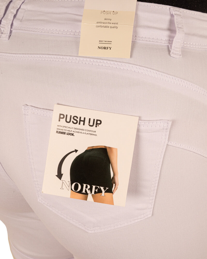 Witte high waist push-up short van Norfy