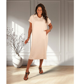 El-Vita Beige jurk polo