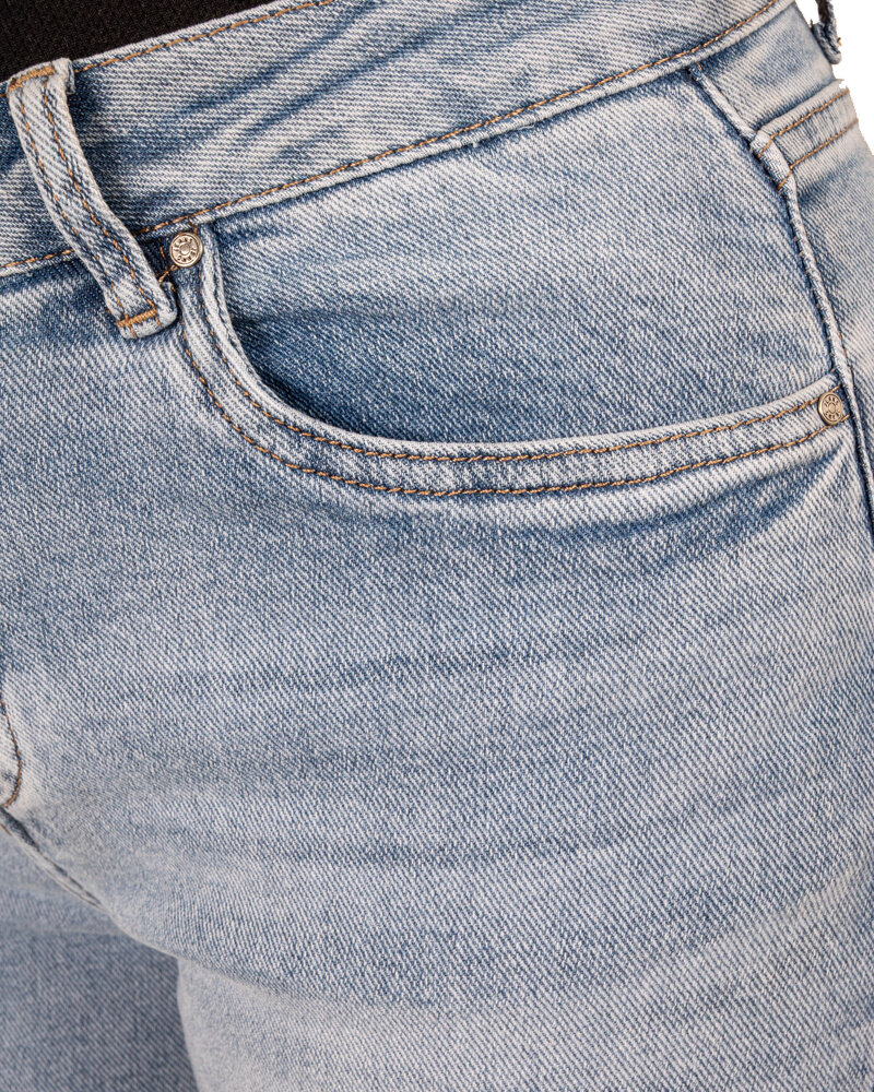 Light blue high waist mom jeans van Hello Miss
