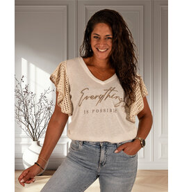 Gemma Ricceri Ecru shirt "Everything"
