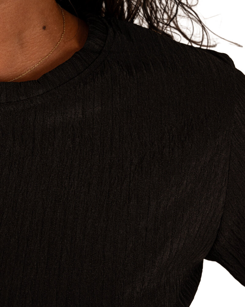 Zwarte set shirt met broek van Yu&Me