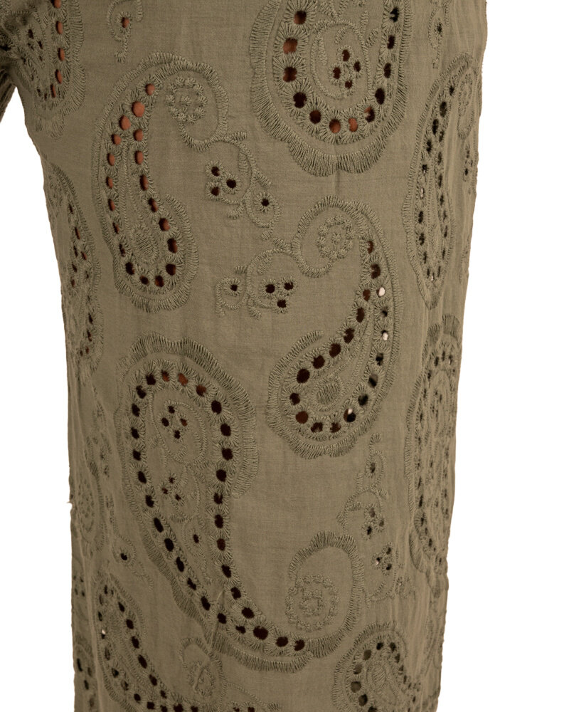 Groene broderie broek van Lamiar