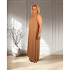 Camel lange jurk van El-Vita