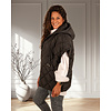 Zwarte oversized bodywarmer van Trendy ing.