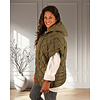 Groene oversized bodywarmer van Trendy ing.