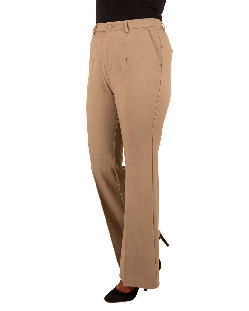 Donkerbeige pantalon van Norfy