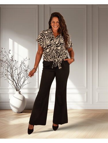 Zwarte pantalon van Norfy