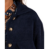 Marine blauw zacht blazer jasje van El vita