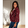 Bordeaux jasje met werkje van New Collection