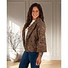 Bruin jasje met werkje van New Collection