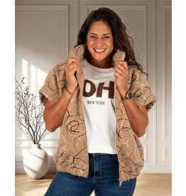 New Collection Camel oversized bodywarmer