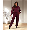 Bordeaux joggingpak met lange mouw van El-Vita
