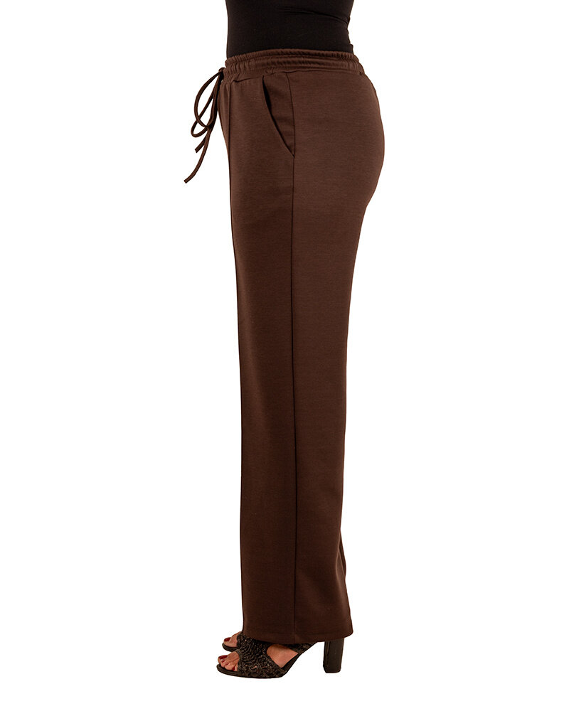 Donkerbruine jogpantalon van El vita