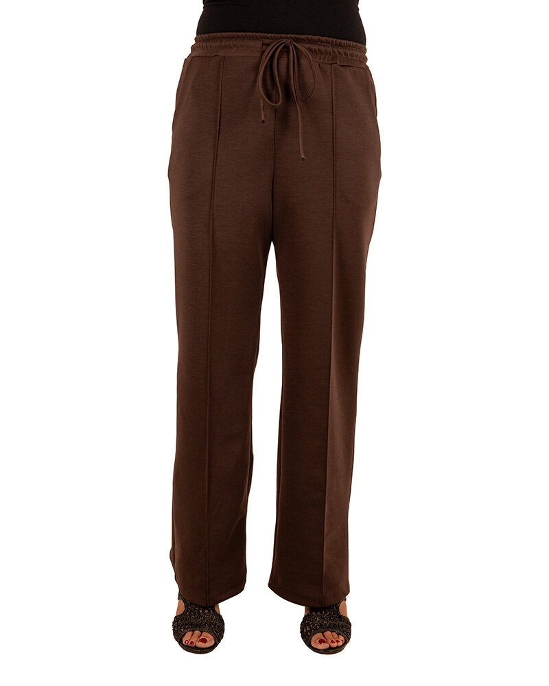 Donkerbruine jogpantalon van El vita