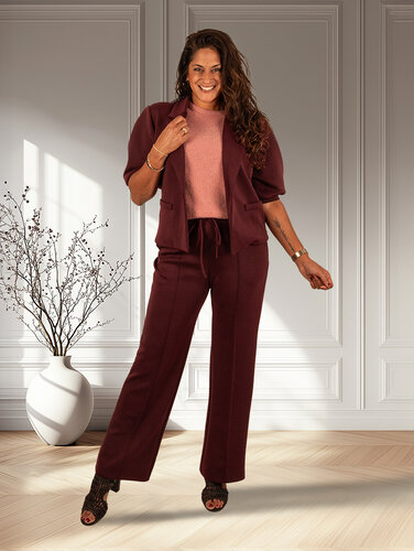 Bordeaux jogpantalon