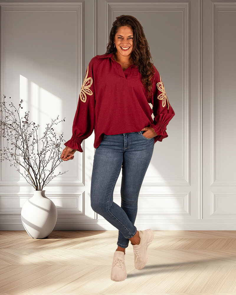Mid blue skinny jeans  van Toxik