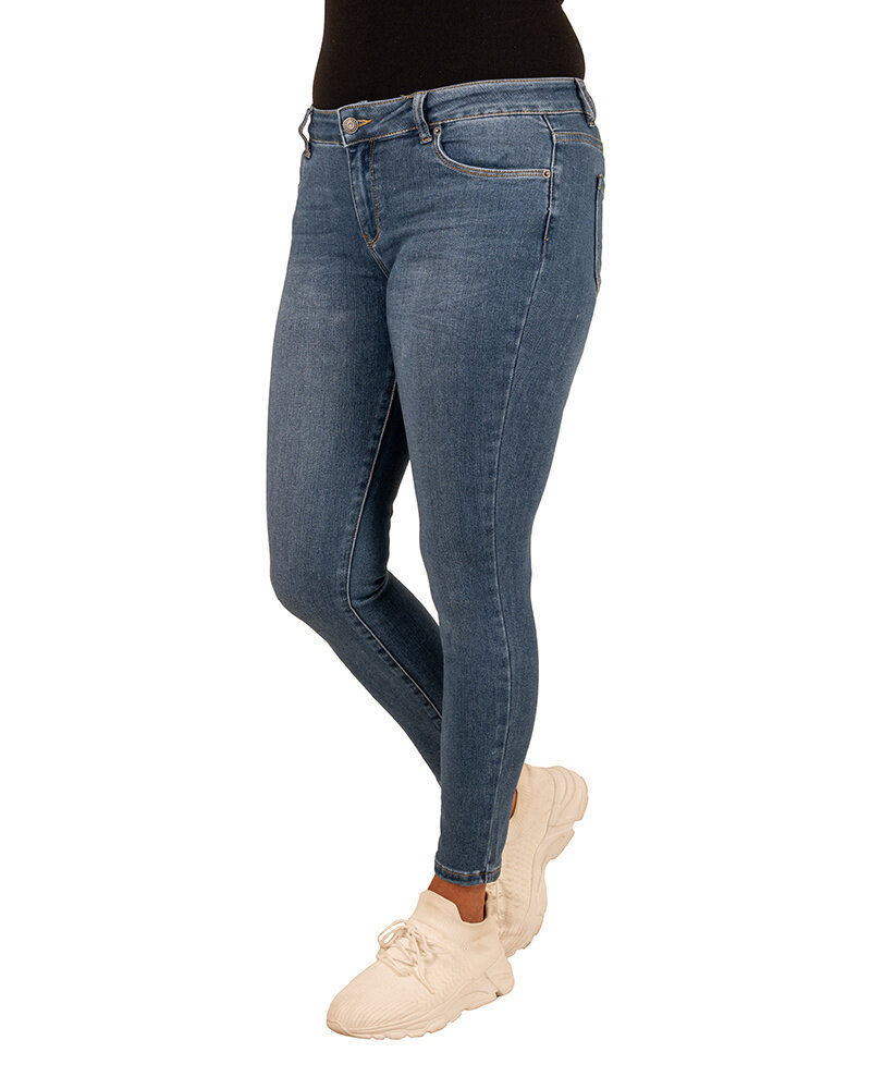 Mid blue skinny jeans  van Toxik