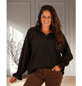 Gemma Ricceri Zwarte blouse van Gemma Ricceri