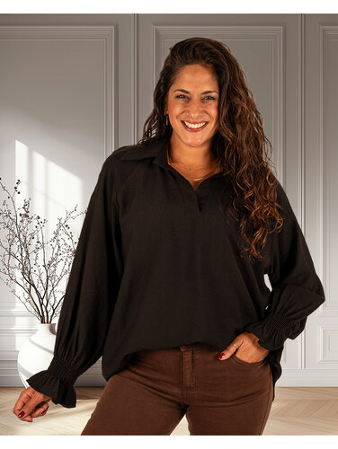 Gemma Ricceri Zwarte blouse van Gemma Ricceri