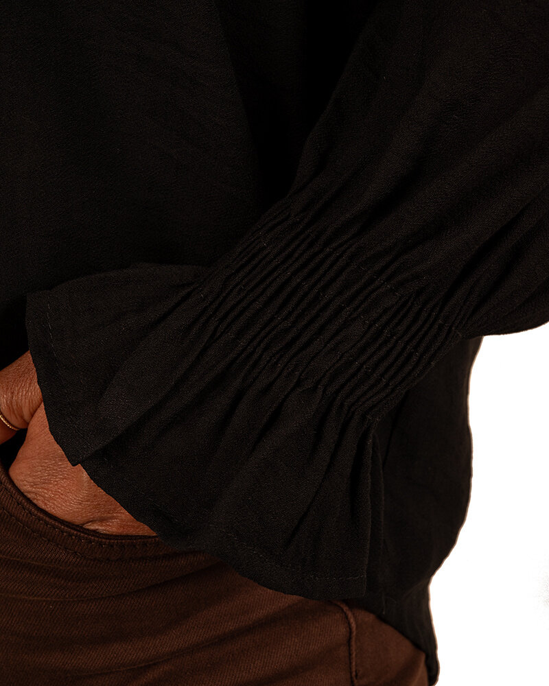 Zwarte blouse van Gemma Ricceri