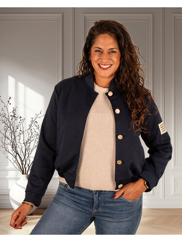 El-Vita Donkerblauwe bomberjack van El-Vita