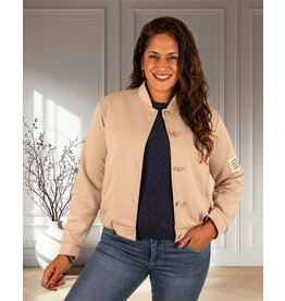 El-Vita Beige bomberjack van El-Vita