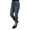 Dark blue high waist mom jeans van Hello Miss