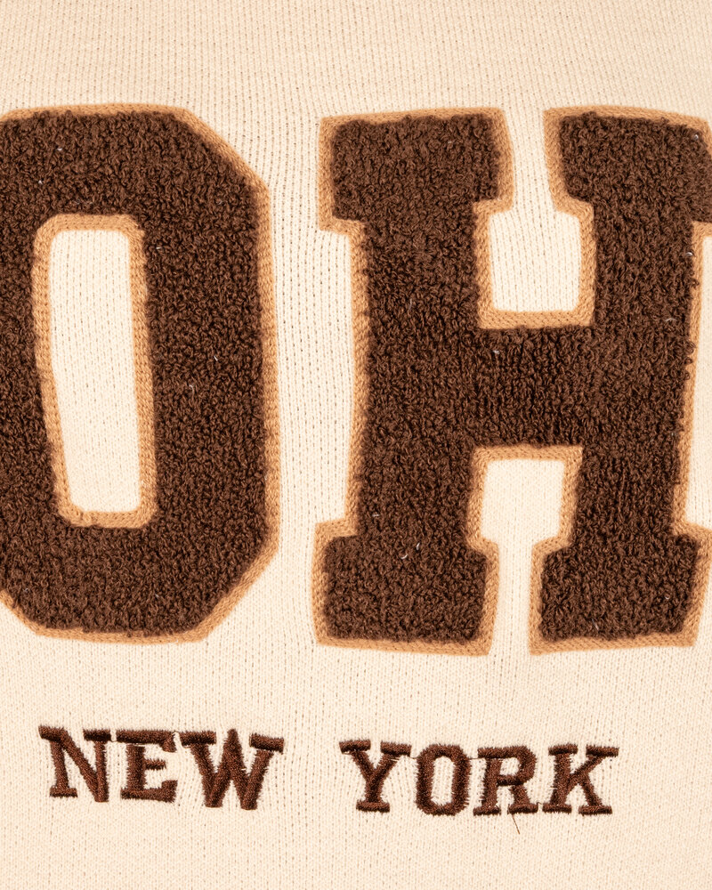 Beige trui "Soho" van Flamant Rose