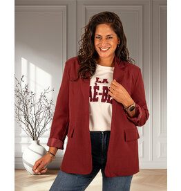 Bordeaux blazer van Forza