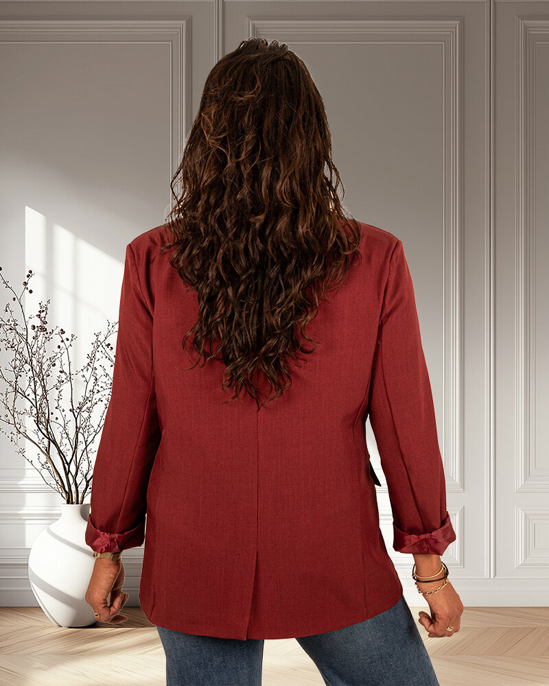 Bordeaux blazer van Forza