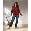 Bordeaux kanten blouse van Kilky