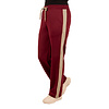 Bordeaux jogpantalon met bies van El vita