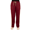 Bordeaux jogpantalon met bies van El vita