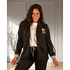 Zwarte jogging blazer met bies van El vita