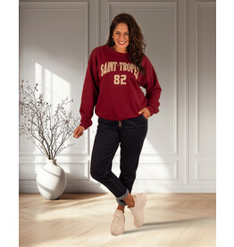 Nina Carter Donkerblauwe jeans jogger van Nina Carter