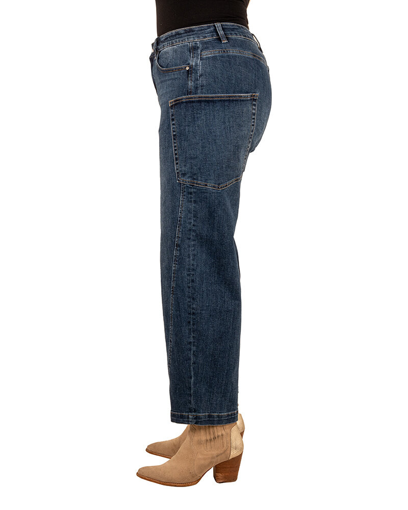 Blue jeans balloon fit van Sarah John