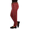 Bordeaux stretch broek met riem van Héra