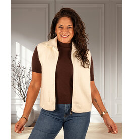 Ecru bodywarmer