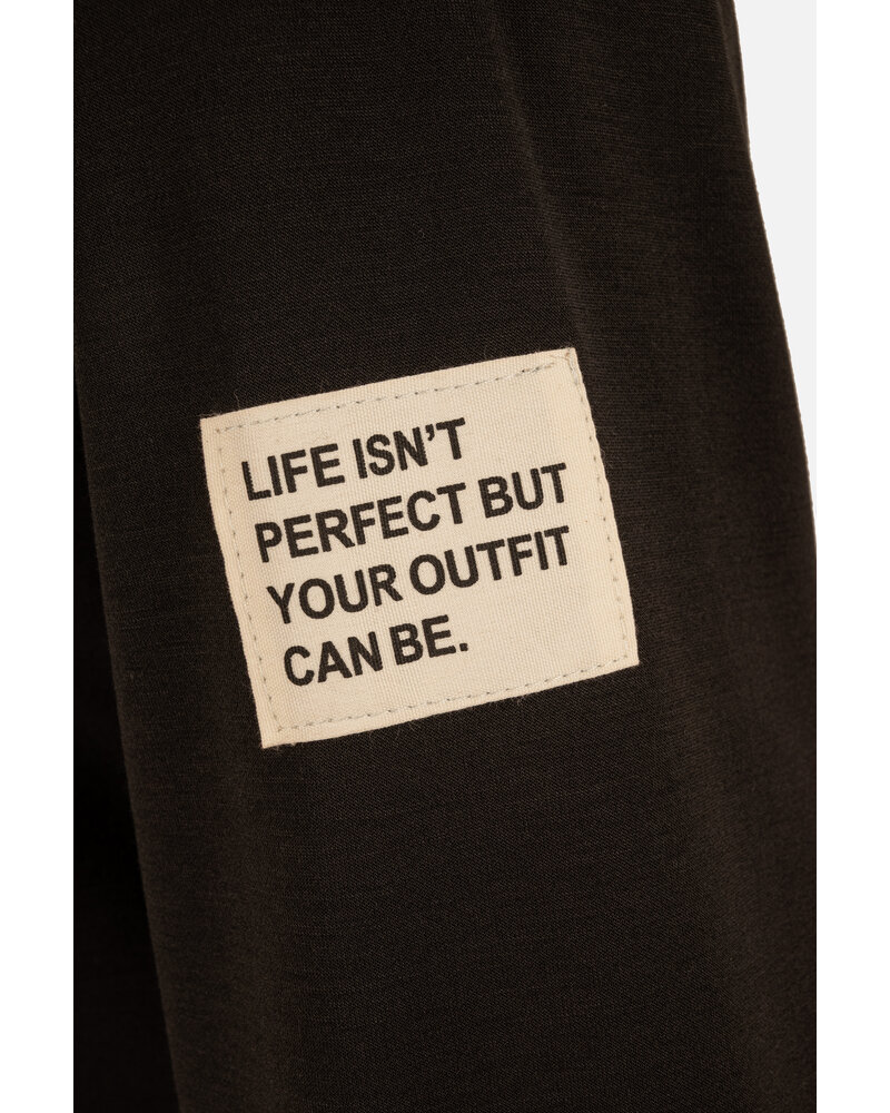 Zwarte joggingpak tuniek met legging van El-Vita