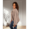 Grijze oversized sweater "The Label 14" van Forza