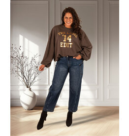 Blue jeans balloon fit van Sarah John