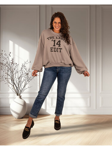 Hello Miss Blue mom jeans van Hello Miss