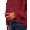 Bordeaux blouse crêpe van Gemma Ricceri