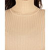 Beige glitter trui met col van Gemma Ricceri